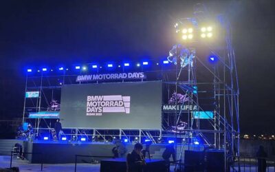 户外P3.91LED租赁屏舞台项目